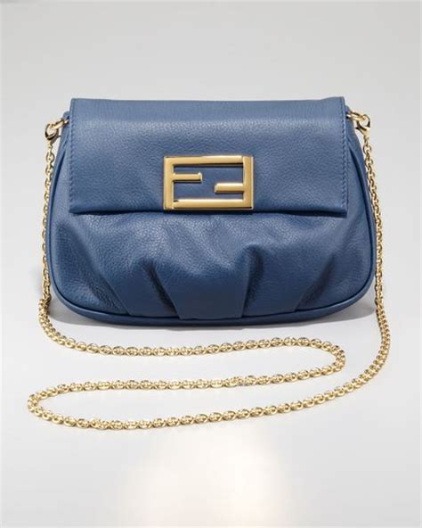 fendi blue bags|fendi navy blue bag.